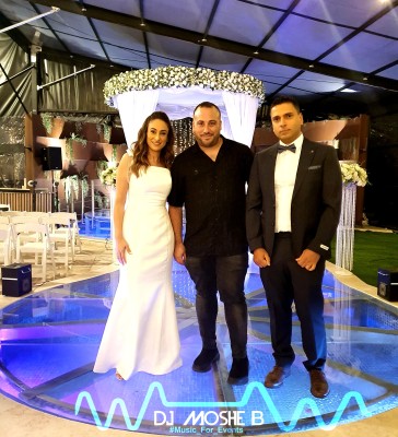 דיג'יי משה בי בתוספת נגנים לכיסא כלה